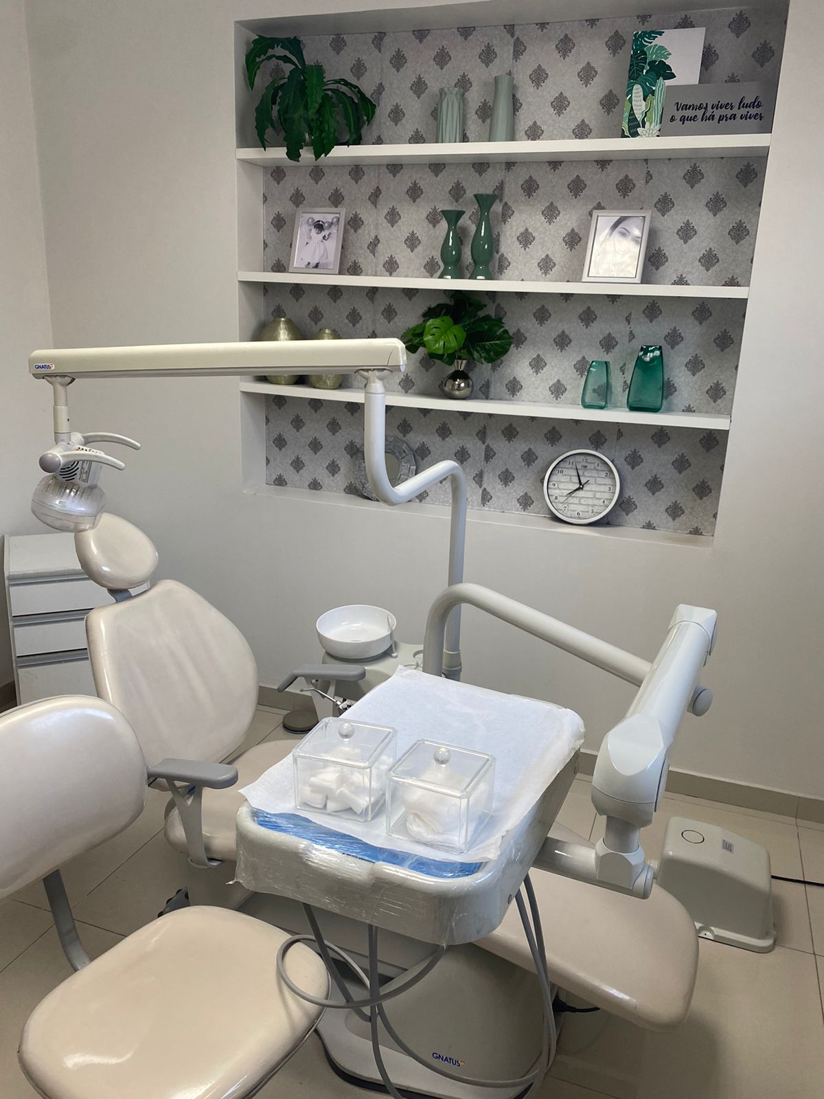 Consultório odontológico da Clínica Dents