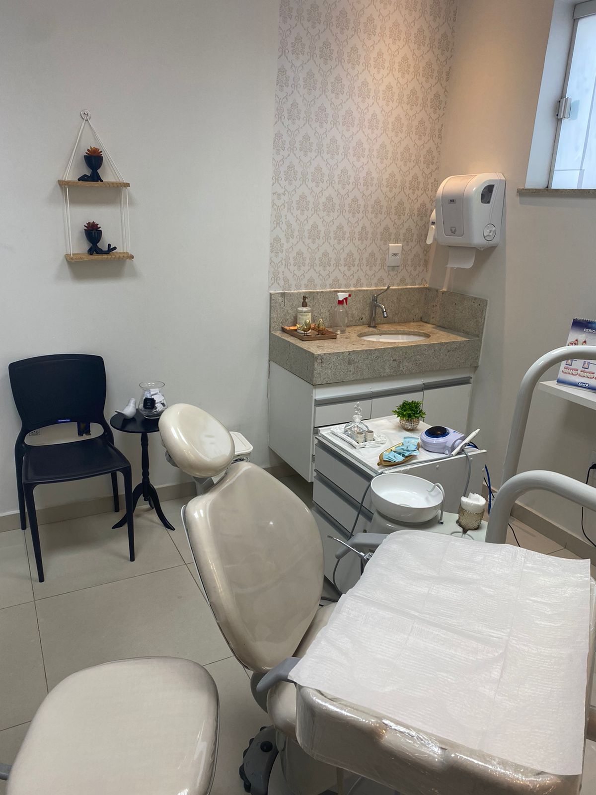 Ambiente de tratamento da Clínica Dents